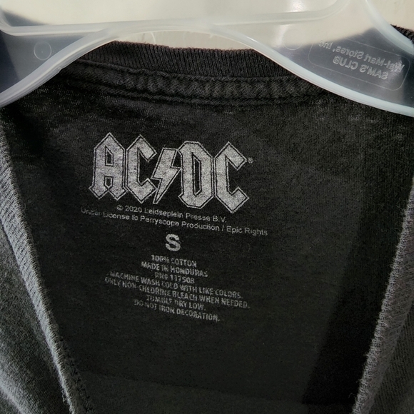 ACDC Highway to Hell Band concert tee Black Short sleeved - Picture 3 of 3